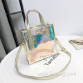 Shoulder Bag Safe See-through PVC Tote Shopping Bag